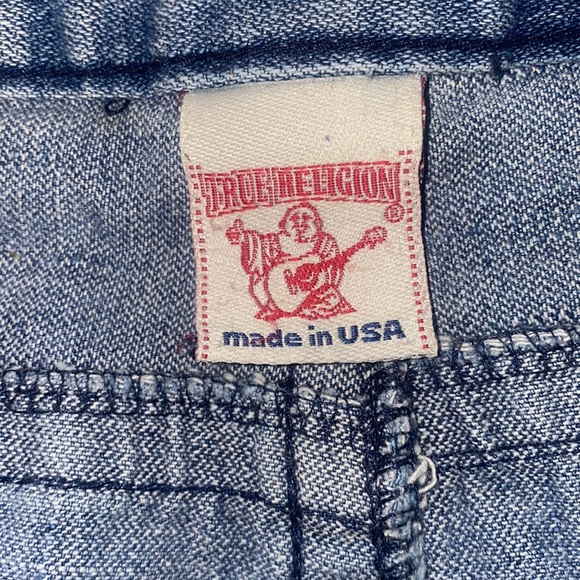 True Religion jeans w/rainbow pockets - Picture 5 of 7